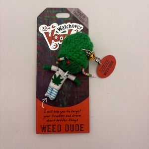 Watchover Voodoo Weed Dude String Doll Mascot Keychain Ref 189 New